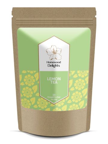 Lemon Tea Pyramid Bag Pouch, 24 x 2.5g