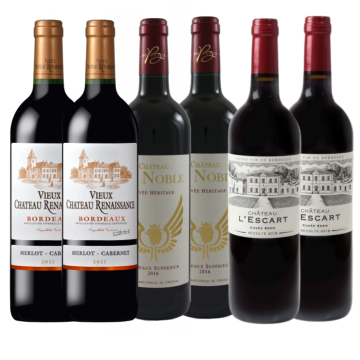 Bordeaux Special Box of 6 Red Wines 