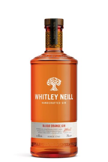 Whitley Neill Handcrafted Blood Orange Gin, 70cl